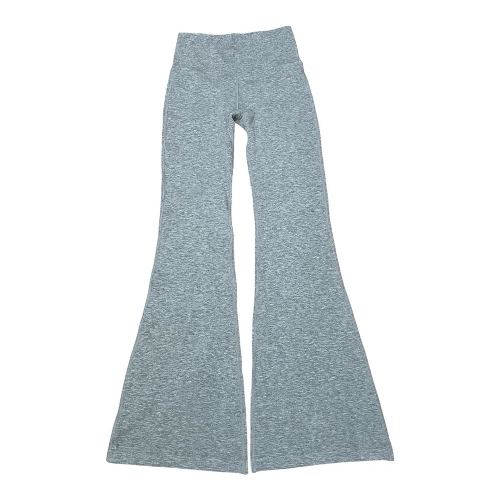 NWT JoyLab Women's High Rise Light Heather Gray Flare Leggings- Size Small